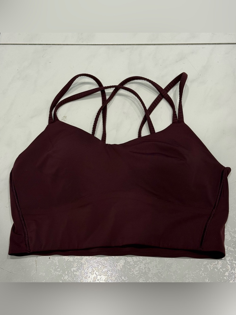 lululemon sports bra long line